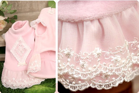 Juny Bell - My Angel - Baby Look - My Angel series has been created for lovely new born babies! Soft cotton velour fabric for sensitive baby skin. Gorgeous motif lace is embroidered in the center. Nine crystals are hotfixed on the baby rose motif lace. Lace cap sleeves for freedom of movement.  Pink or Blue.