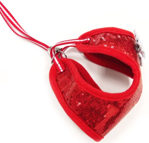 DOGO Design - EasyGo Sequin Step-In Harness with Leash